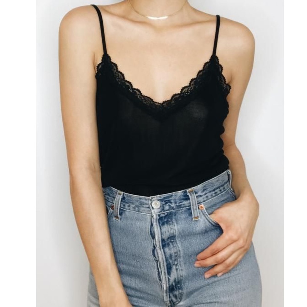 Women’s Frankie Phoenix Black Lace “Betty” top